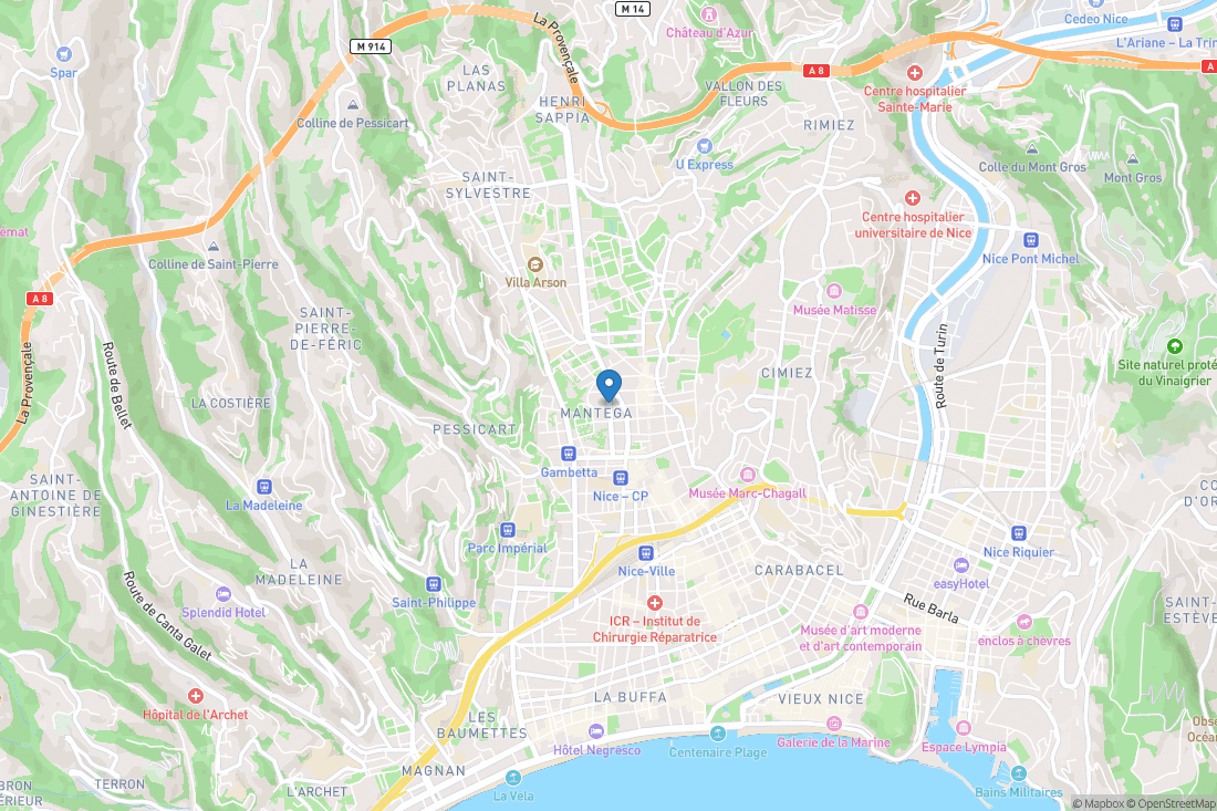 Les Ateliers FL Nizza - Open Street Map